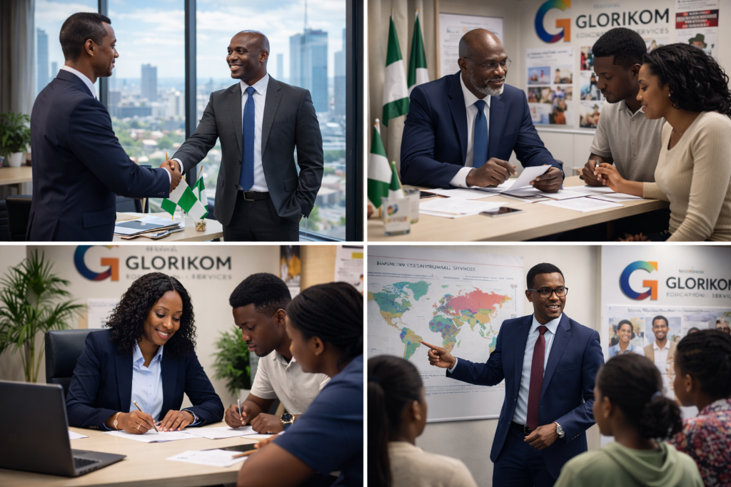Glorikom team at work