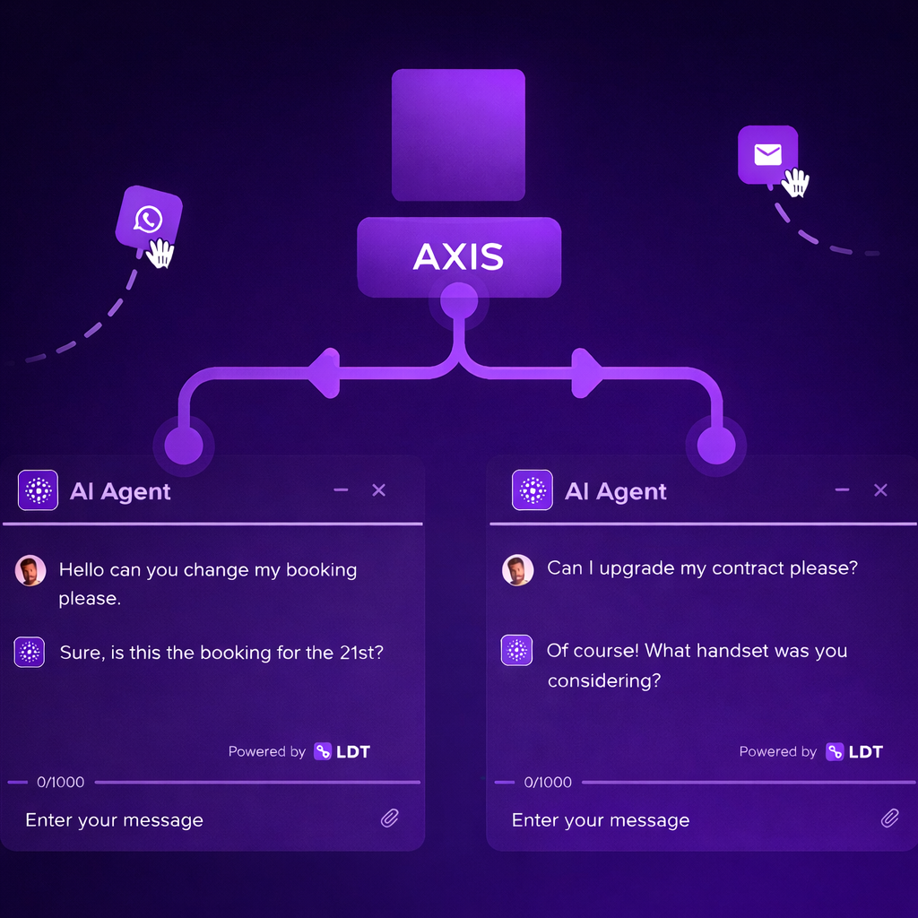 axisCloud AI Agent Interface