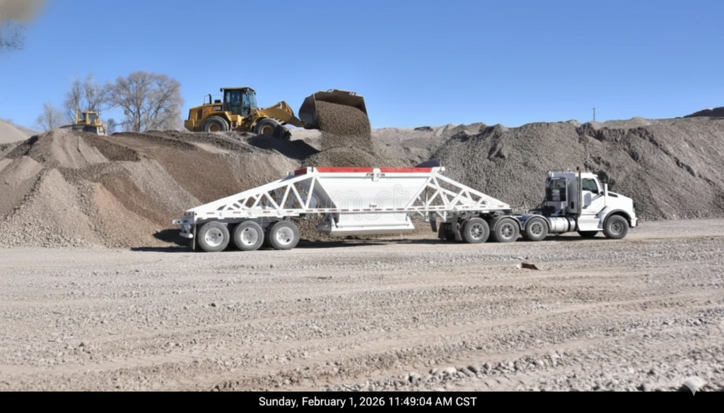 Hauling truck