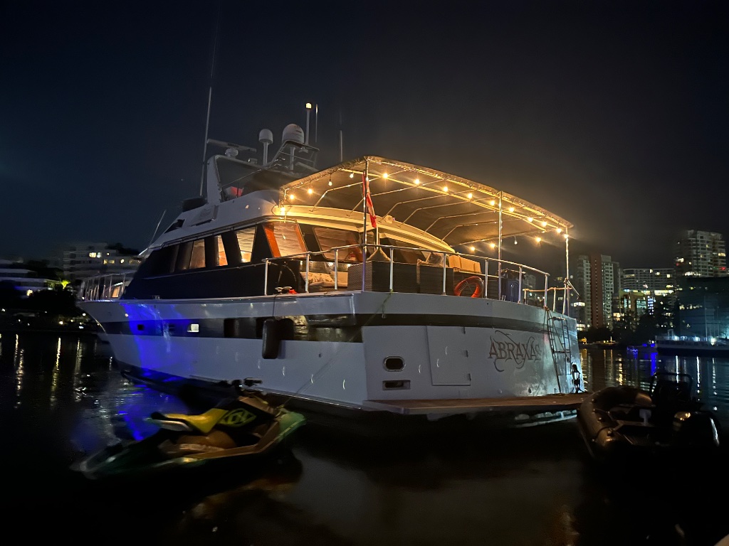 The Abraxas luxury yacht exterior view 5