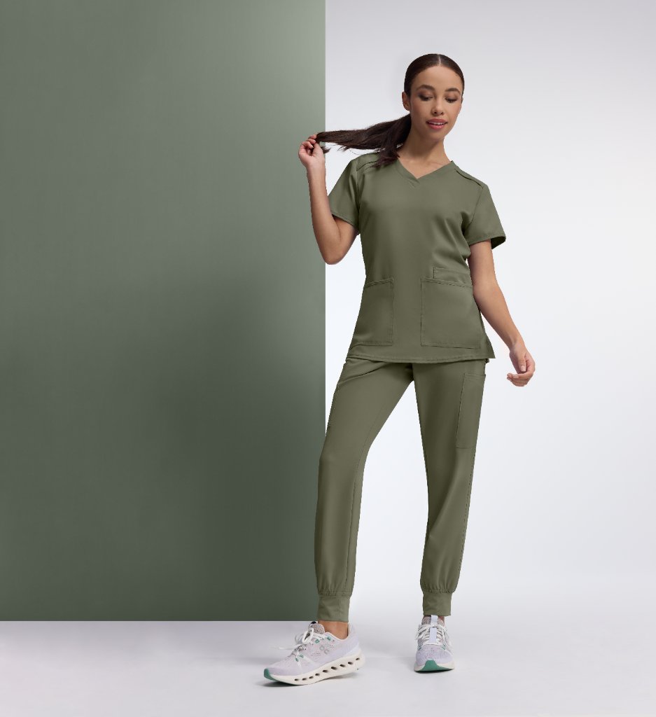 Professional medical scrubs from MedCouture brand