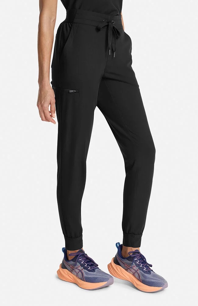 Bekah Mid-Rise Jogger Pant - Athletic-inspired jogger fit with 7 functional pockets