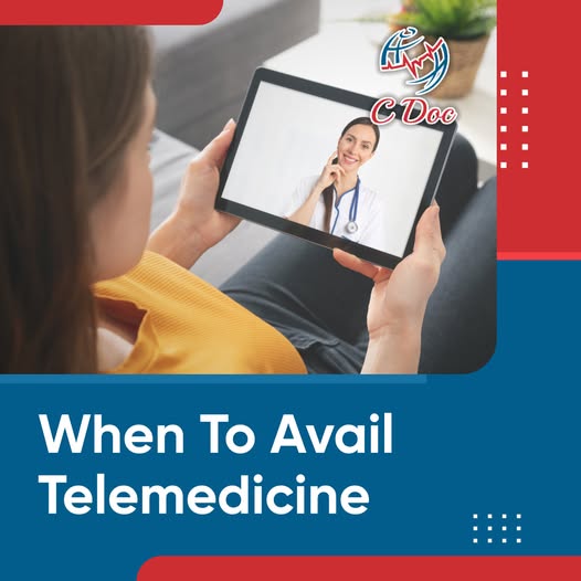 When To Avail Telemedicine