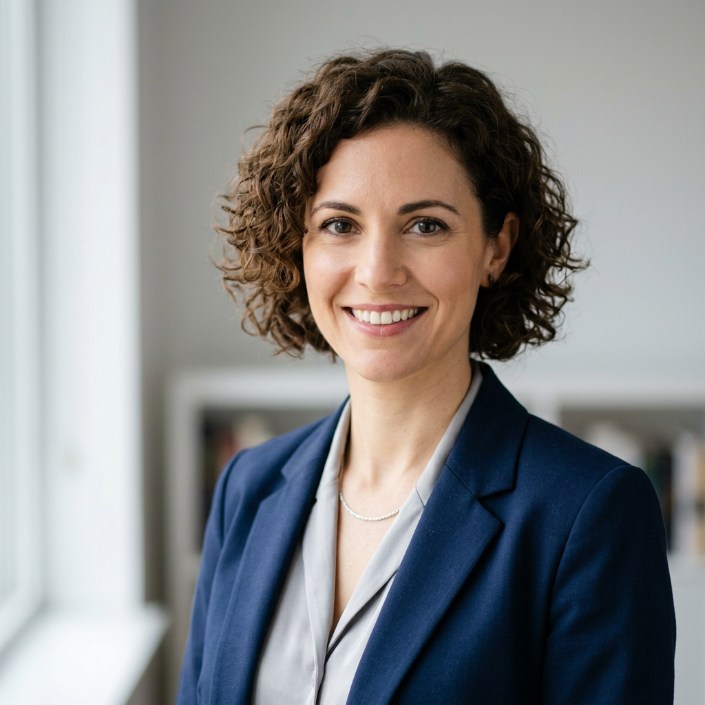 A comparison of AI-generated headshots vs. traditional photography results.