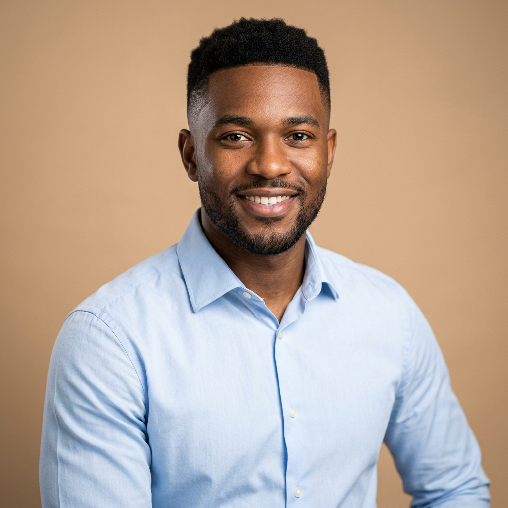 Legal & Finance style AI headshot example