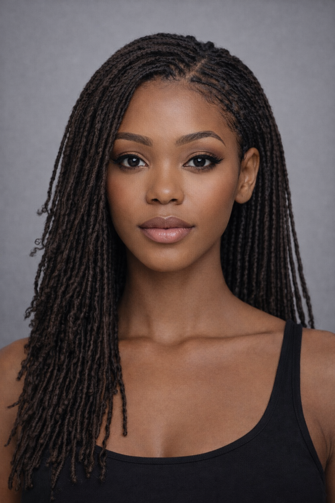 Side Micro Locs