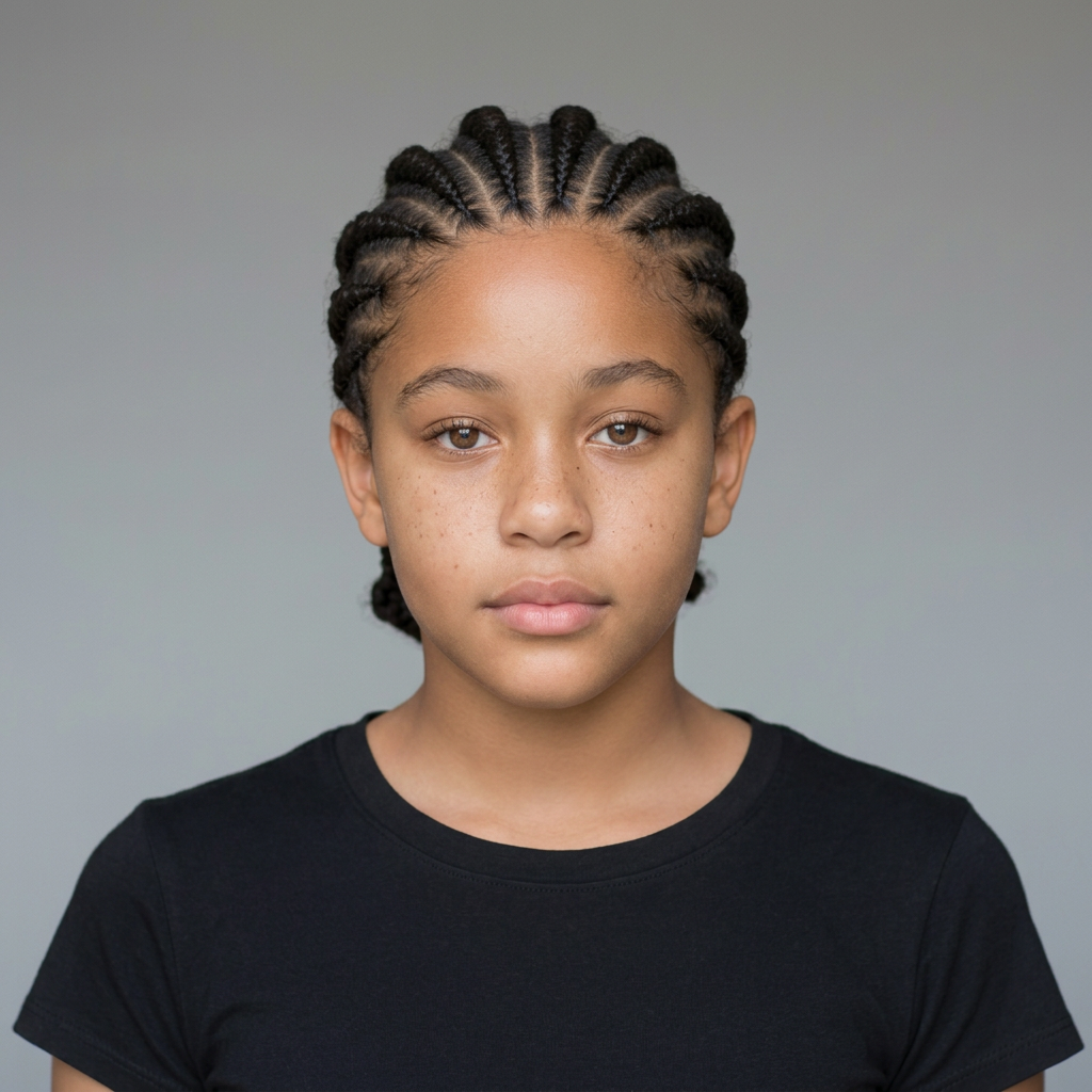 Straight Back Cornrows