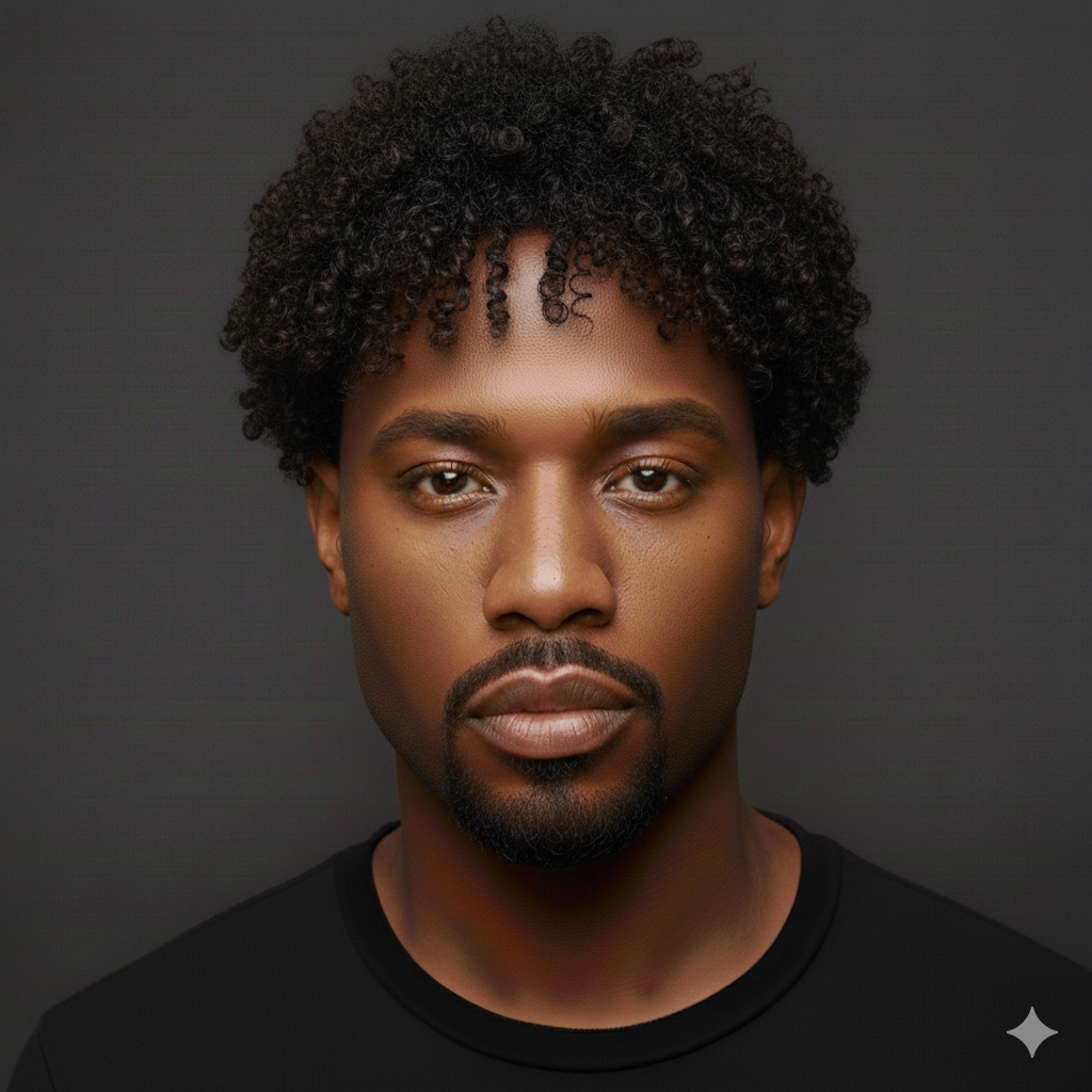Loose Curl Fade