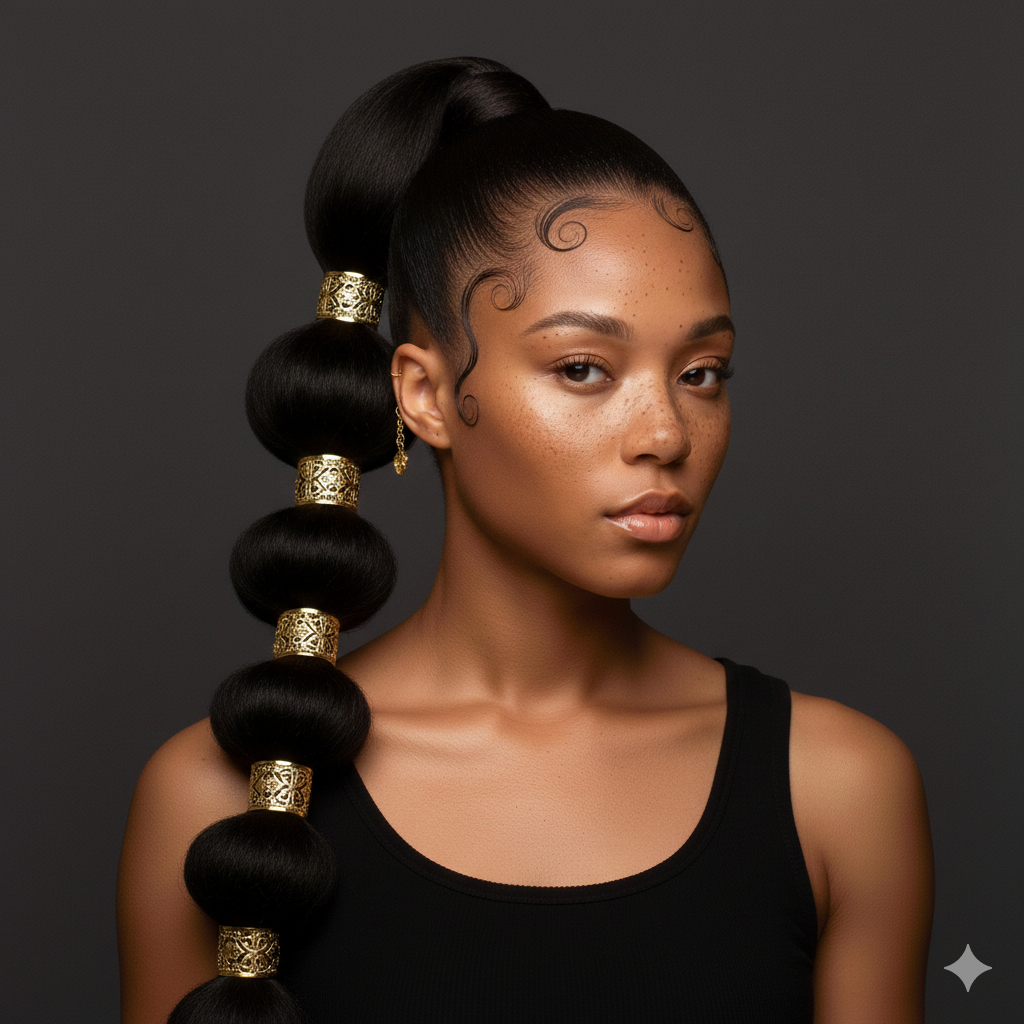 Bubble Ponytail