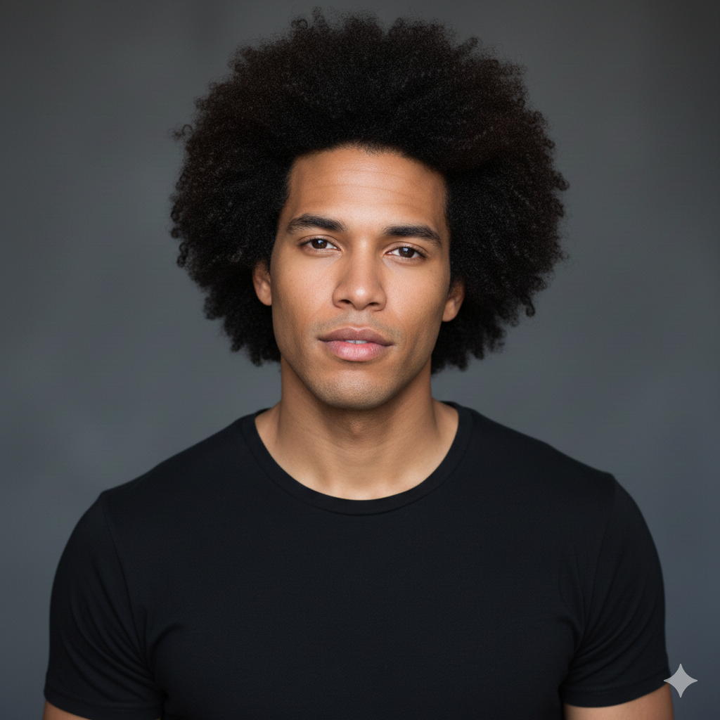 Curly Afro