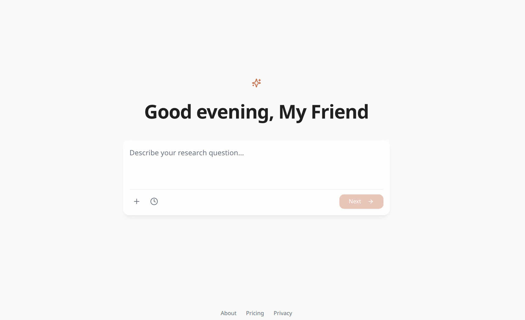 Research Agent as a Service template preview