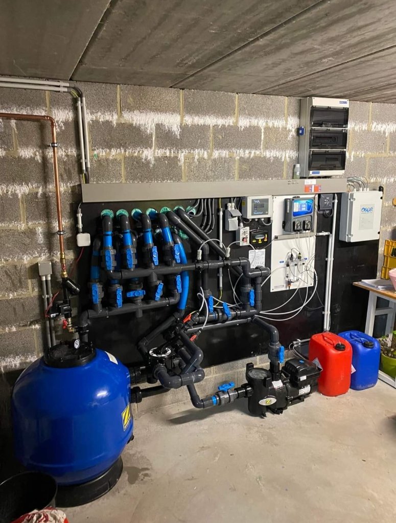 Installation pompes à eau