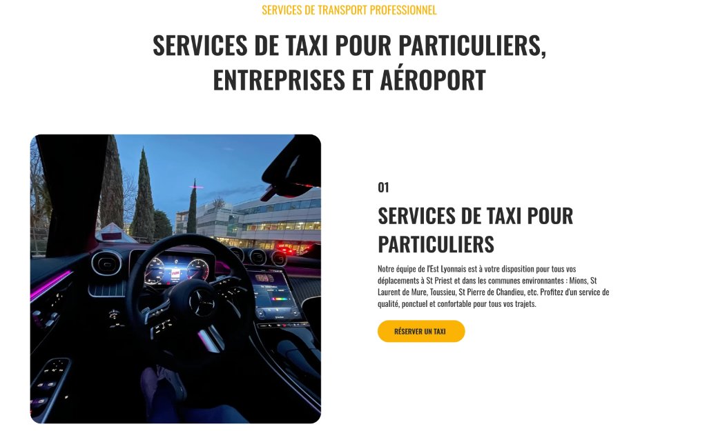 Taxis Est Lyonnais - Individuals