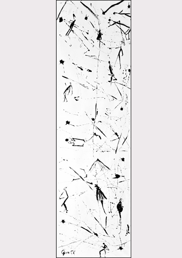 Obra original abstracta «Minimalismo» de Gloria Klement