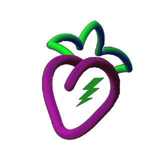 The Electric Strawberry logo