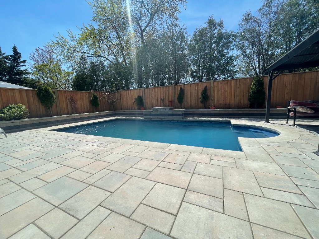 Vinyl Pool Installation project 23