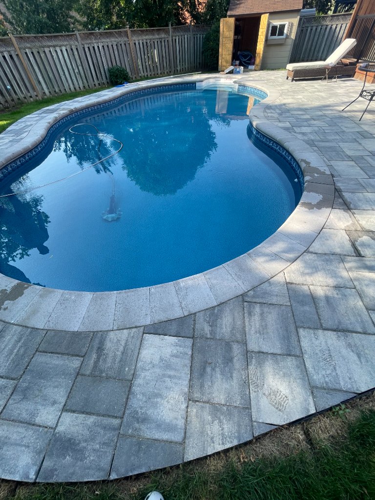 Vinyl Pool Installation project 8