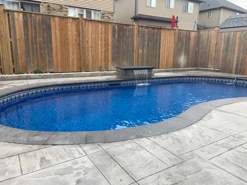 Concrete Hardscape project 12