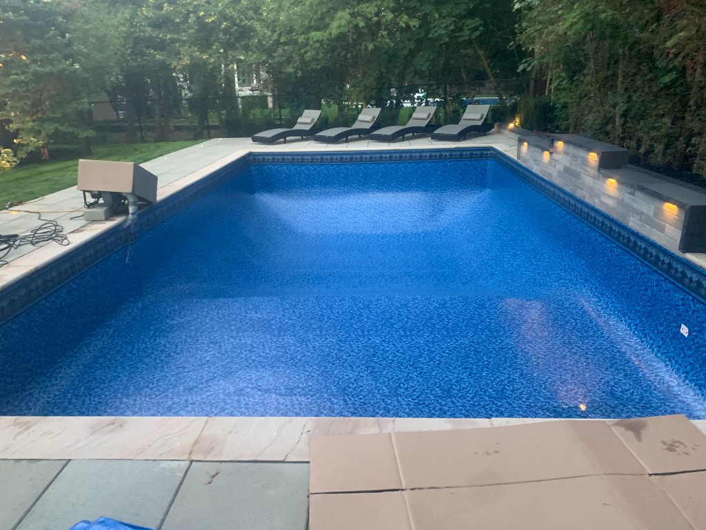 Vinyl Pool Installation project 28