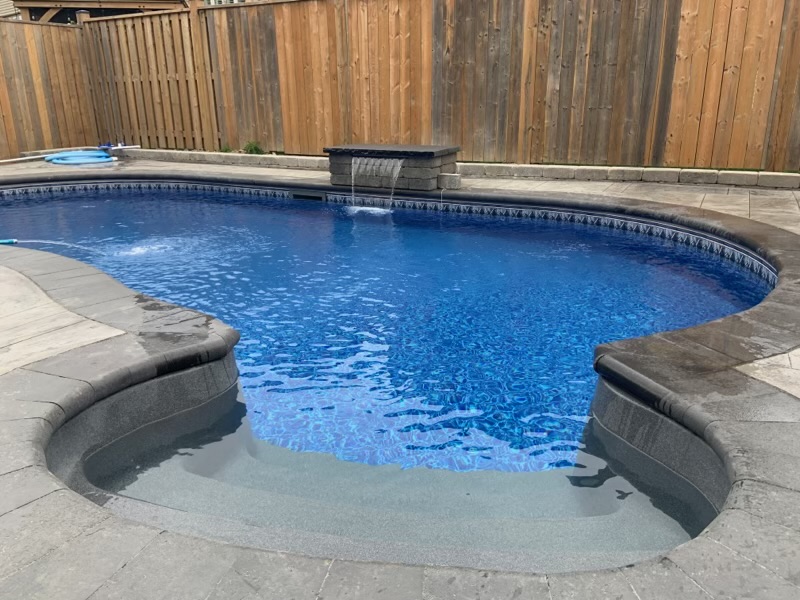Vinyl Pool Installation project 13