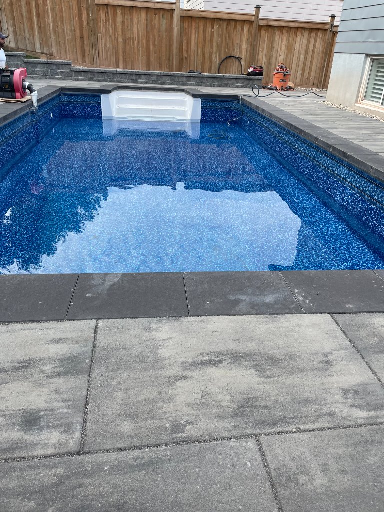 Vinyl Pool Installation project 15