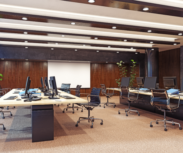Creating a Relaxing Work Atmosphere Using LED Lights