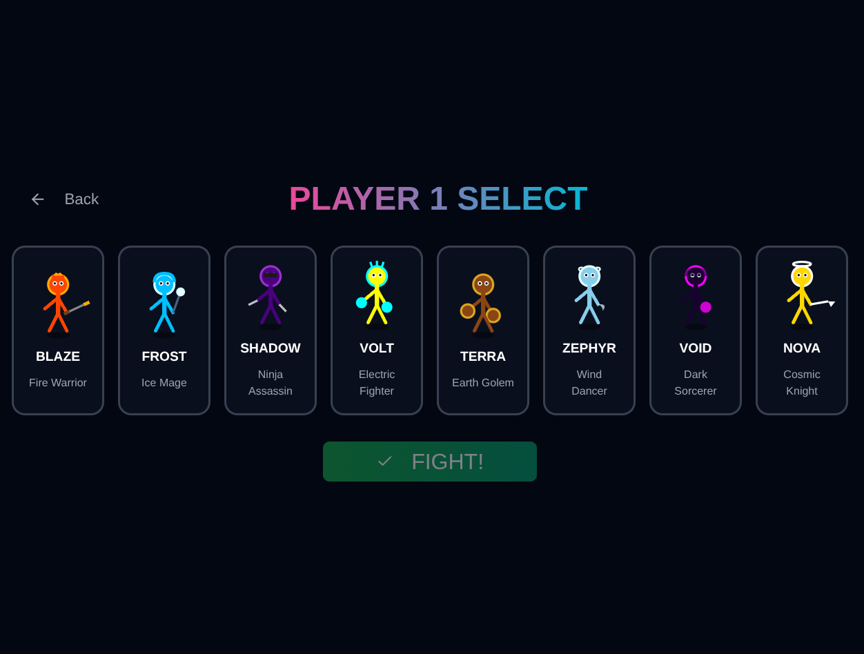 Pixel Clash - Real Time Combat Arena app template.