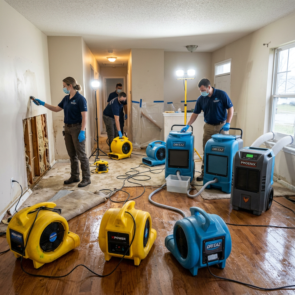 24/7 Water Damage Restoration