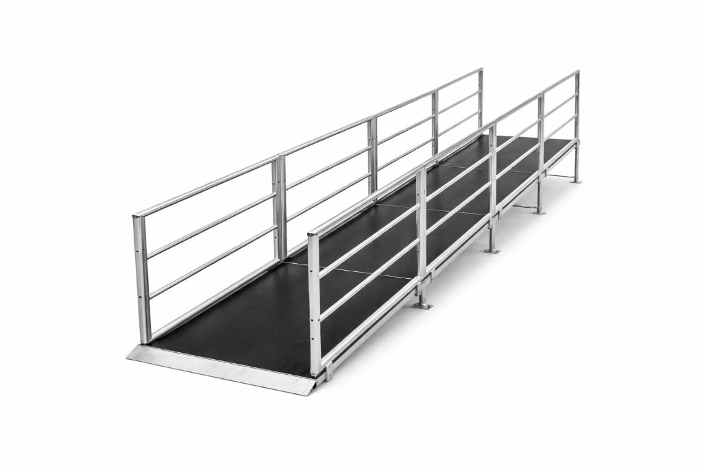 ADA-Compliant Wheelchair Stage Ramp