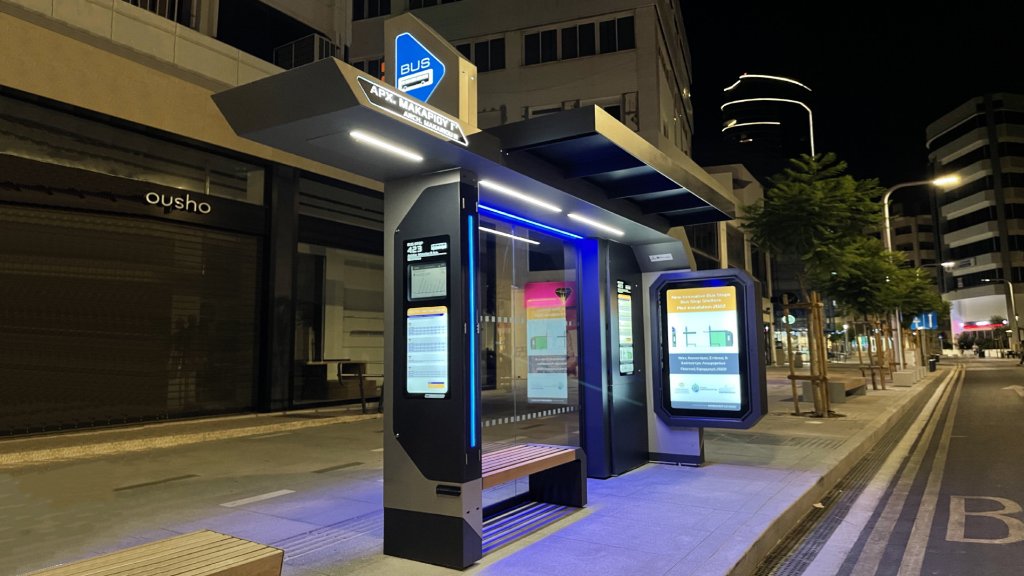 Smart Bus Shelters
