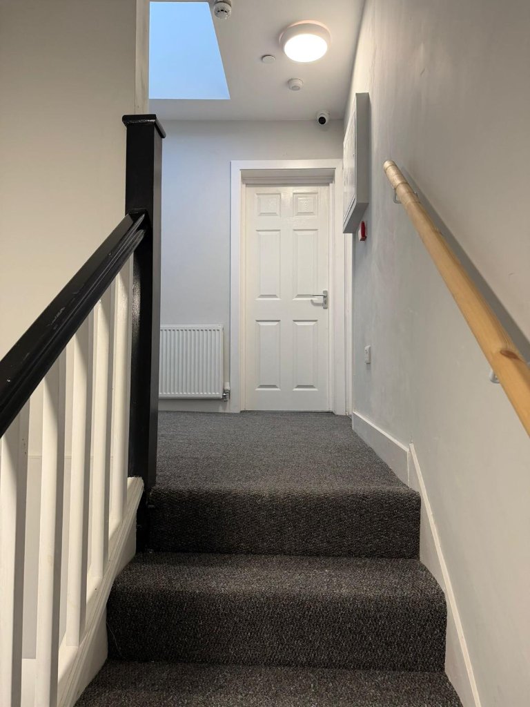 Walter Road — Staircase with skylight