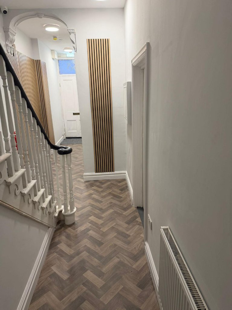 Walter Road — Main hallway with staircase