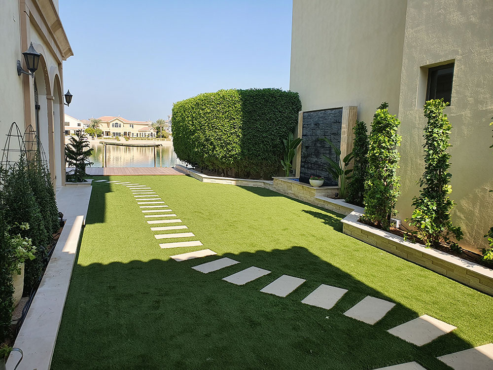 Waterfront Villa Landscaping