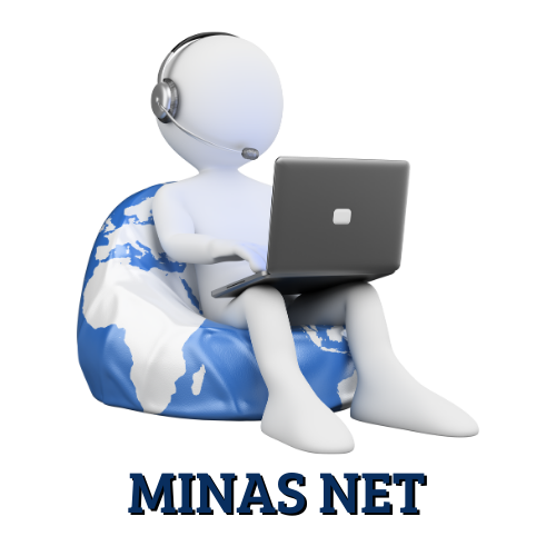 Minas Net - Conectando você ao futuro  logo