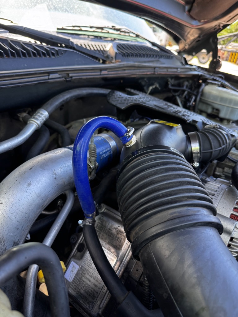 Supercharged V8