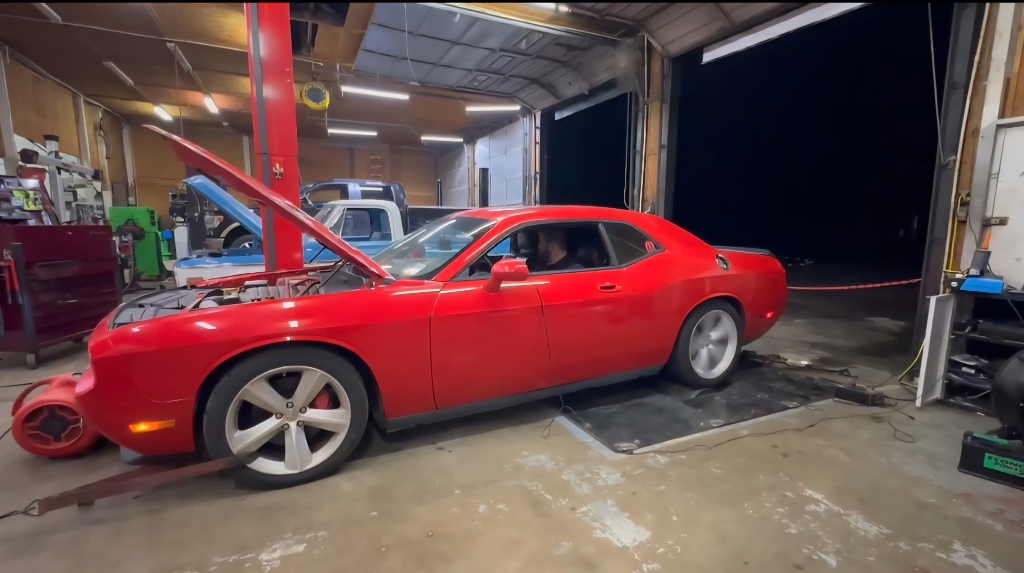 Challenger on Dyno