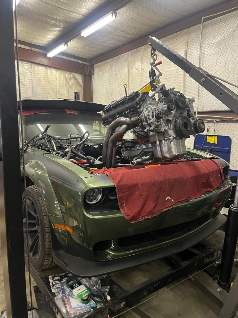 Challenger Engine Pull