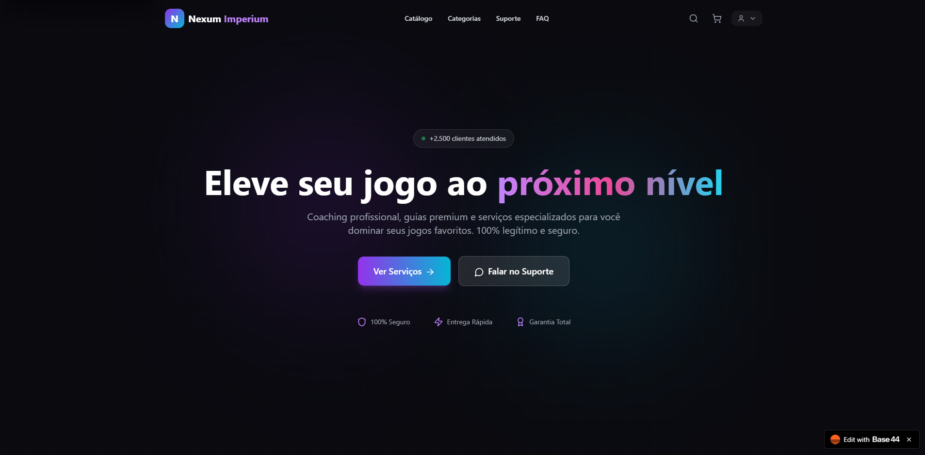 Nexum Imperium template preview