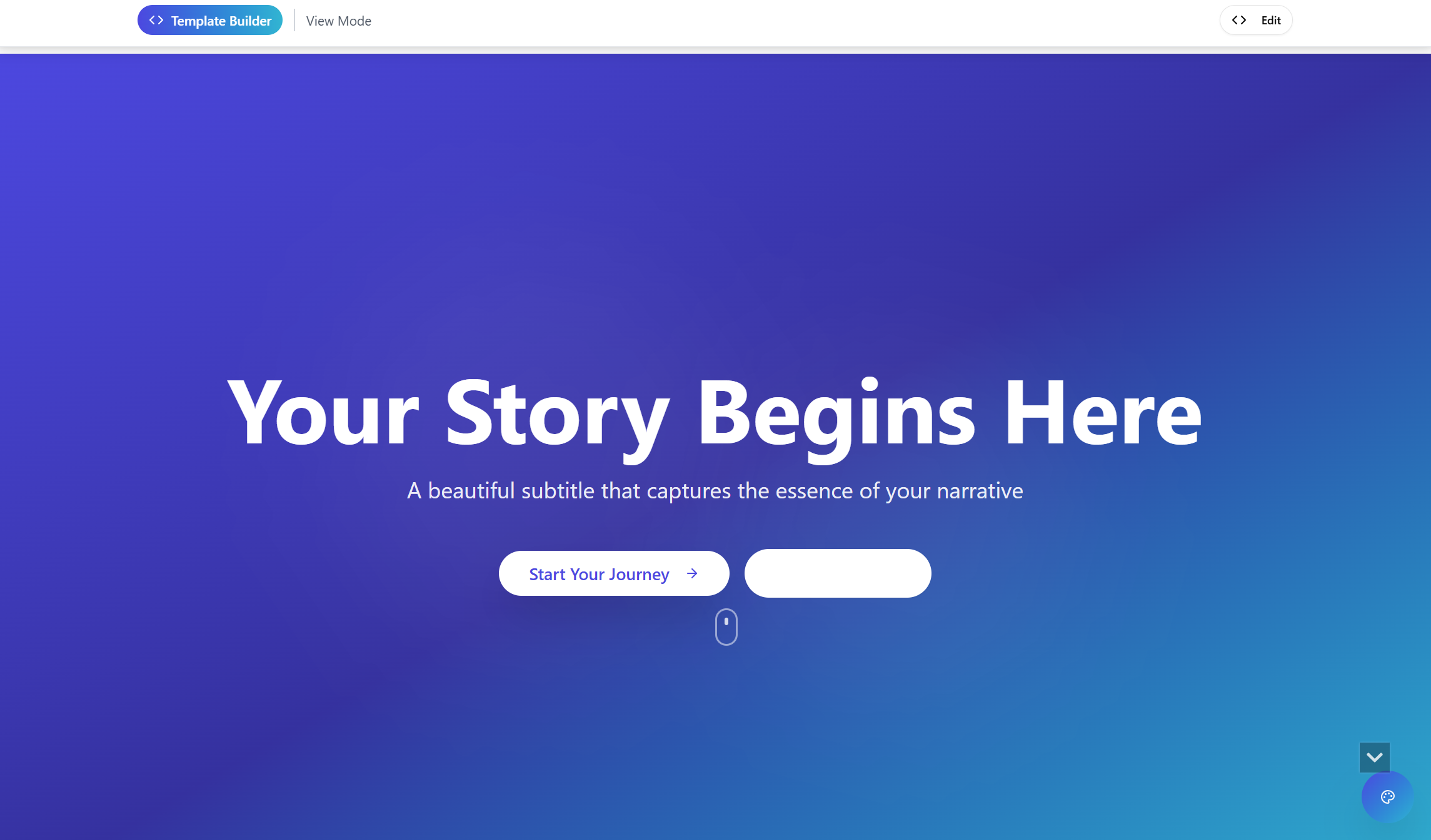 Show it off template preview