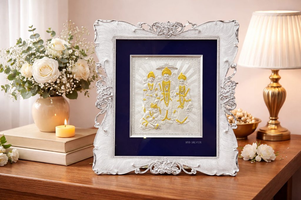 Ram Darbar Silver Frame