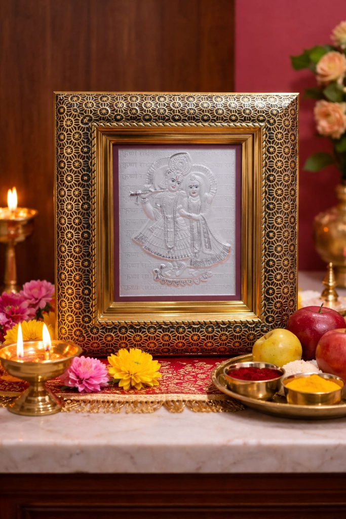 Radha Krishna Decorative Frame