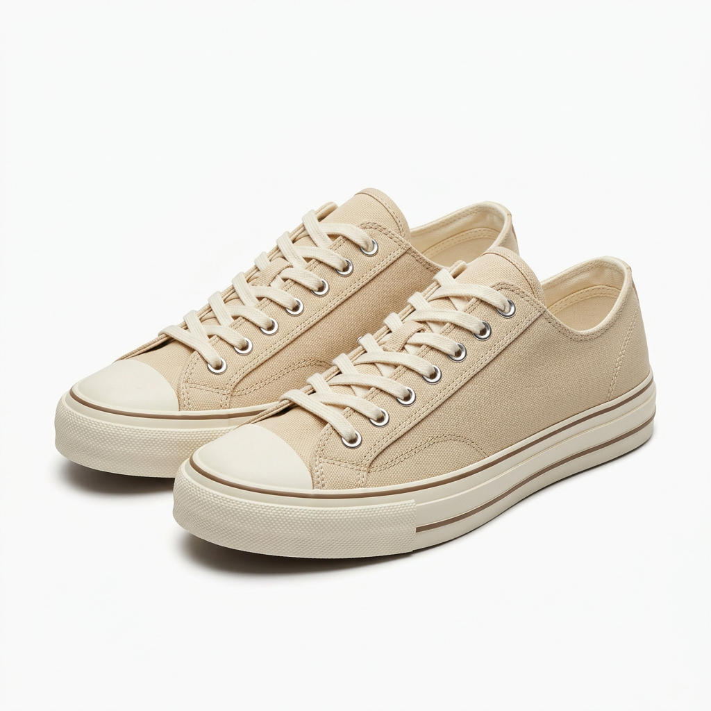 Creme Sports + Canvas Shoes Bale 3