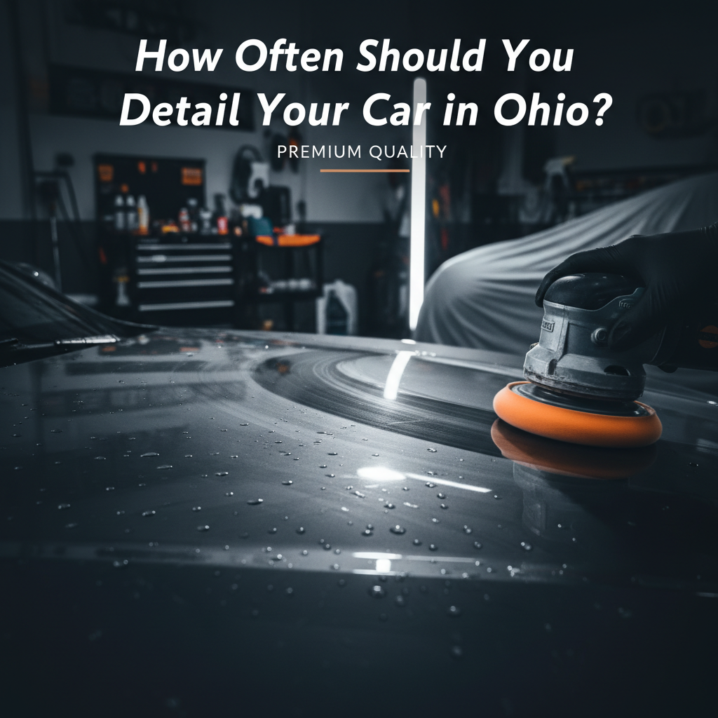How Often Should You Detail Your Car in Ohio?