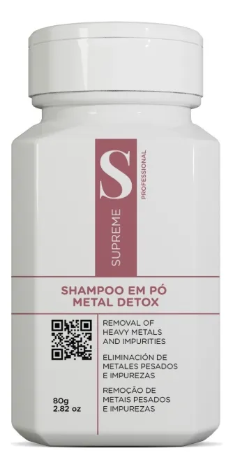 Shampoo em Pó Metal Detox