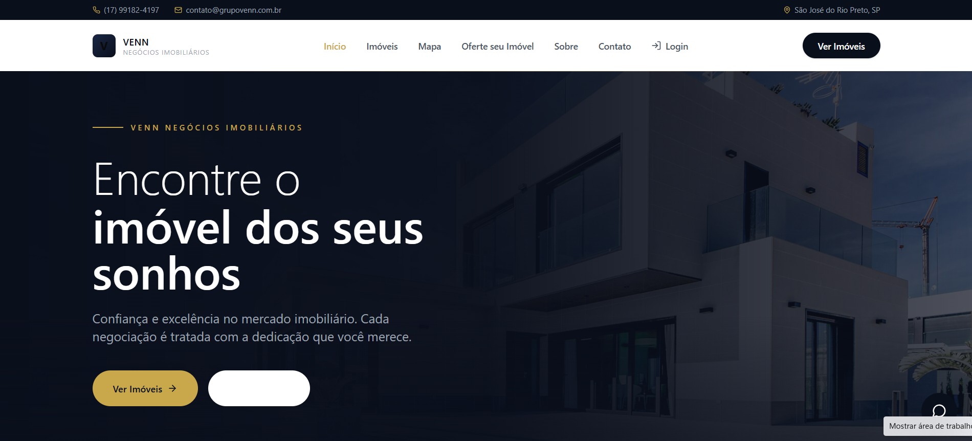 Template imobiliario template preview