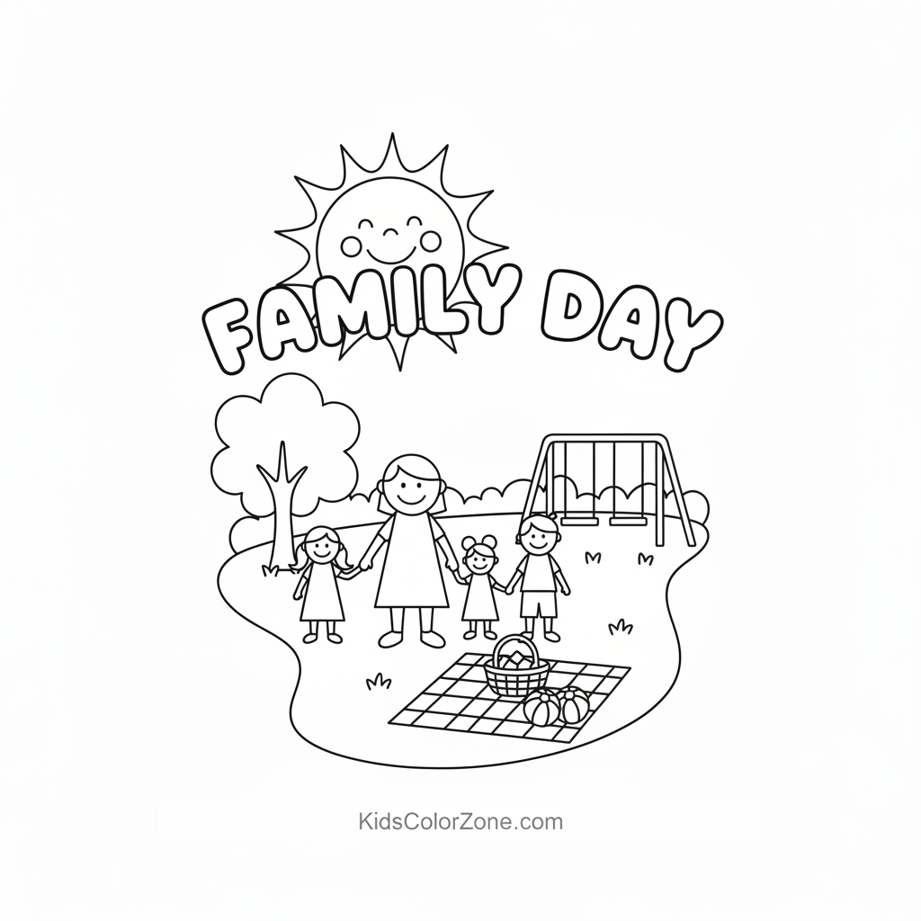 Happy Family Day Ontario Celebration with House