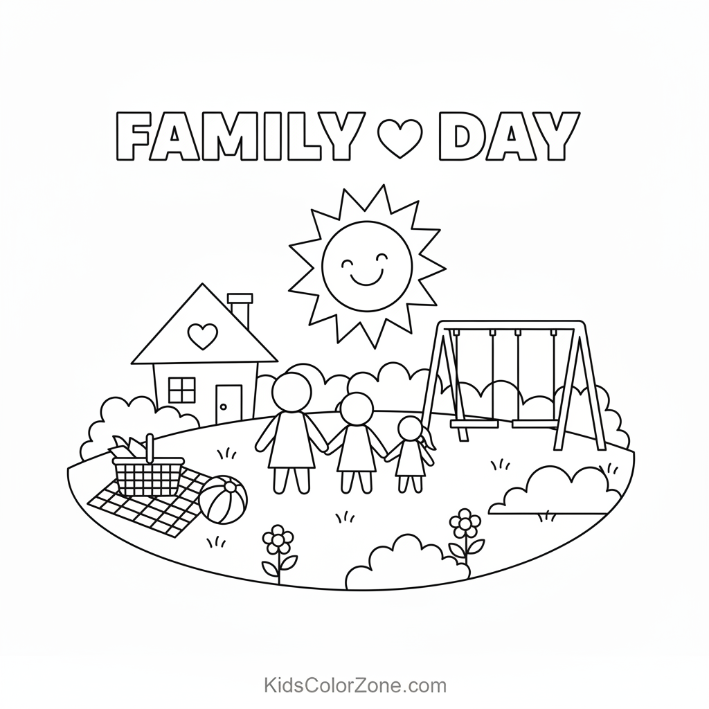 Family Day Heart and Home Banner