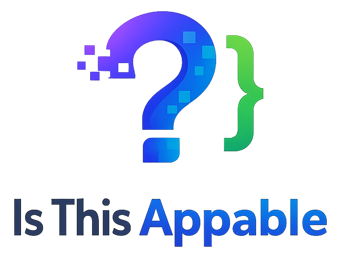 Is This Appable?
