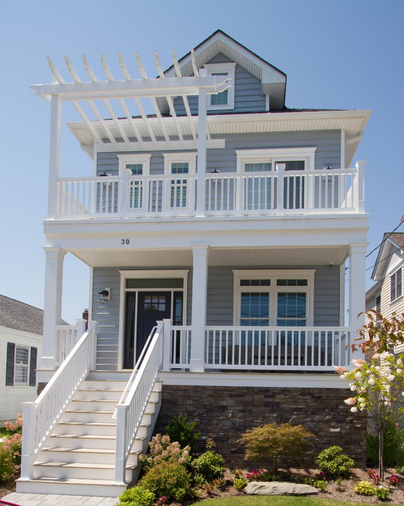 30 N Gladstone Ave — completed custom home built by Oasis Property Group