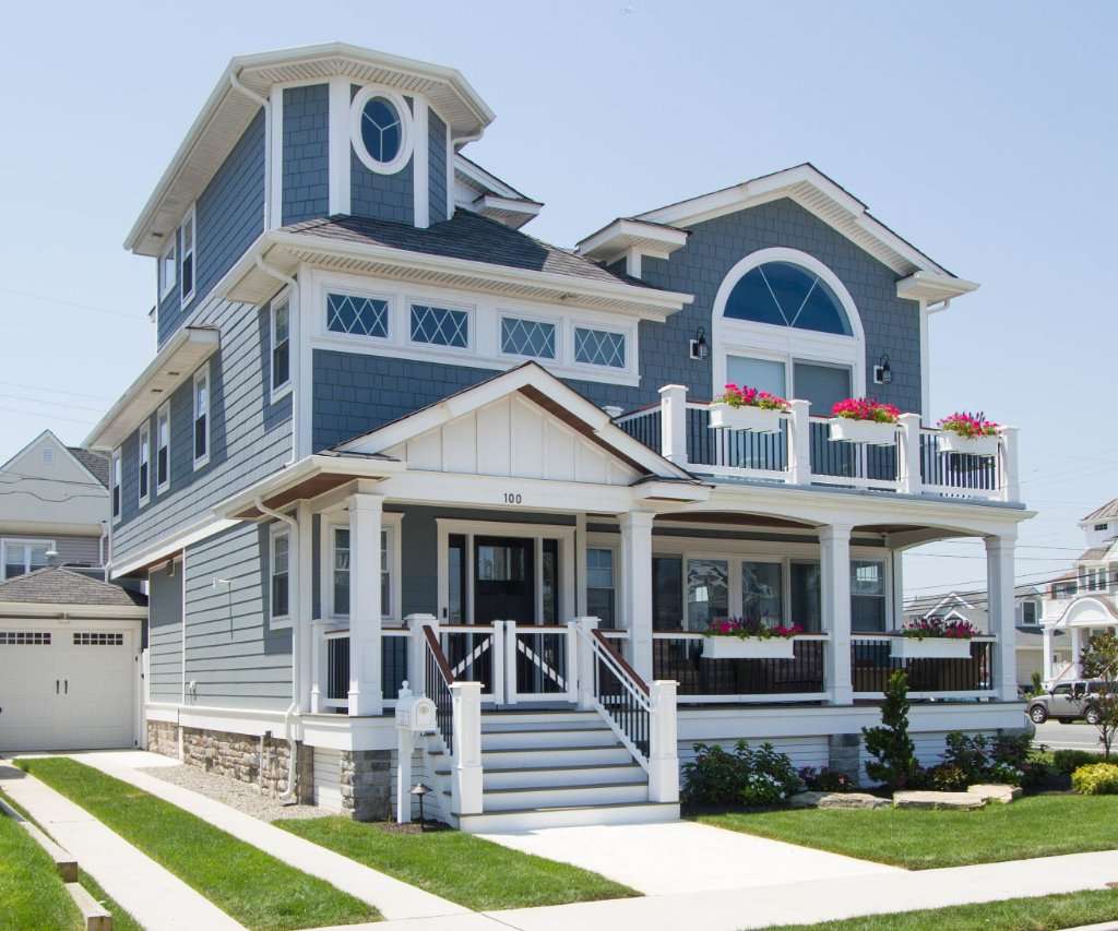 100 S Vendome Ave — completed custom home built by Oasis Property Group